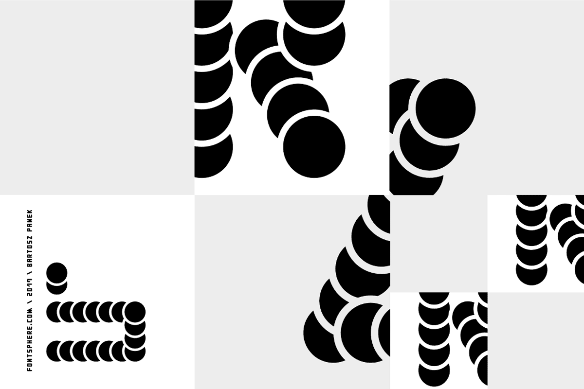 SUSHI - Unique Sushi Experimental Decorative Font