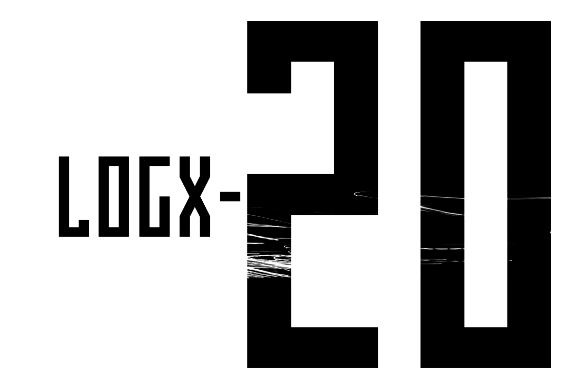 LOGX-20 Geometric All-Caps Bold Nerdy Geeky Display Typeface