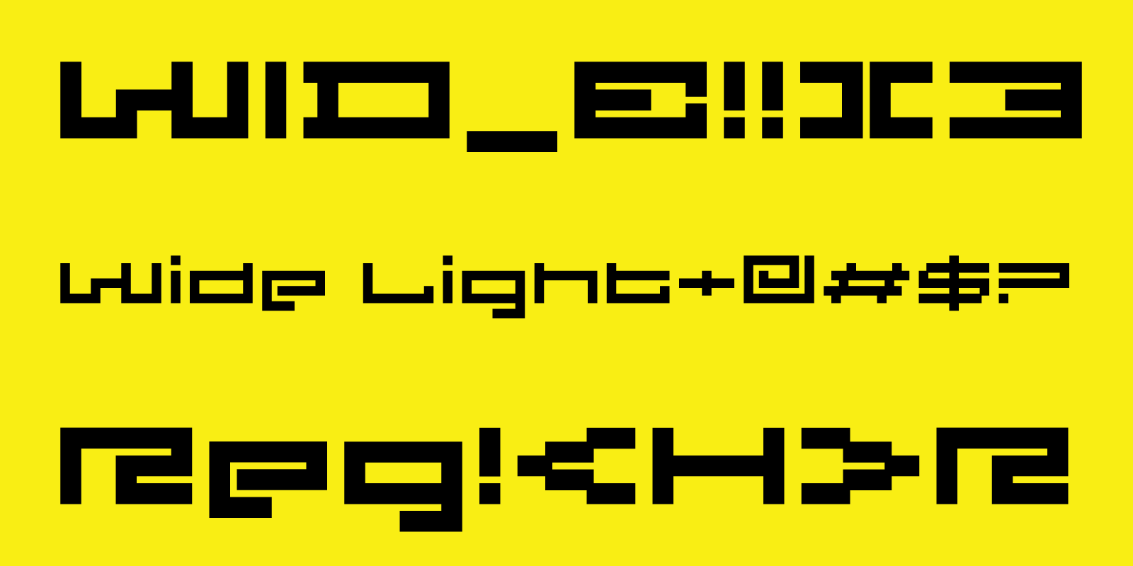 F Pixel Moc Technology Technical Techno Geometric Minimalist Type